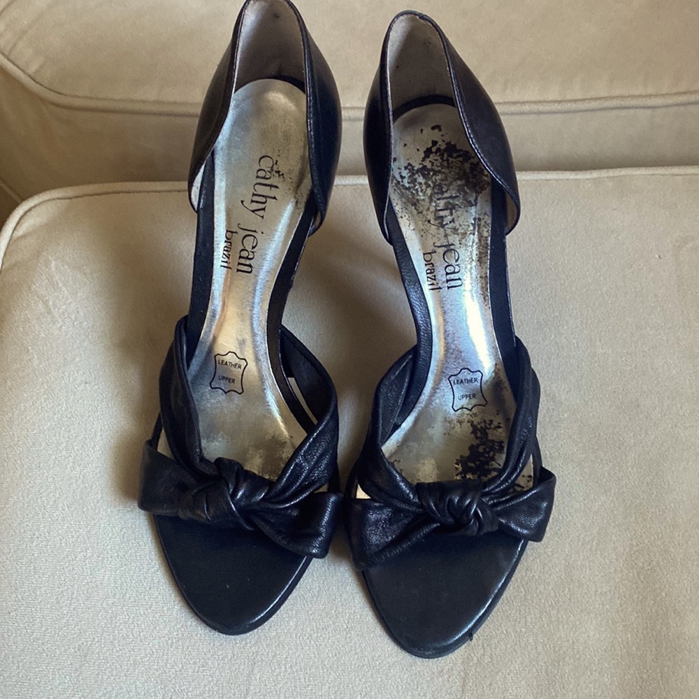 Black 3 inch heel